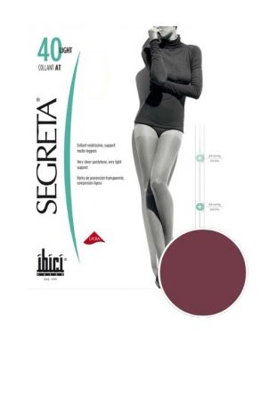 Segreta Prestige Light 40 Külotlu Dinlendirici Çorap MÜRDÜM