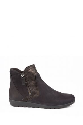 Sina 33 Ac-Kifidis Kadın Bot 35-41 Siyah / Black