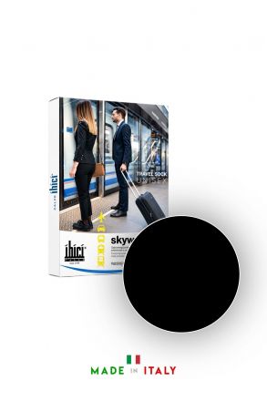 Skywalk Unisex Seyahat Çorabı Siyah / Nero