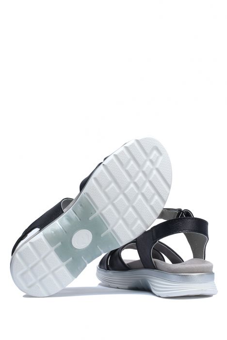 Sunny 03 Ac-Kifidis Kadın Sandalet 36-40 Navy Vegas 1282