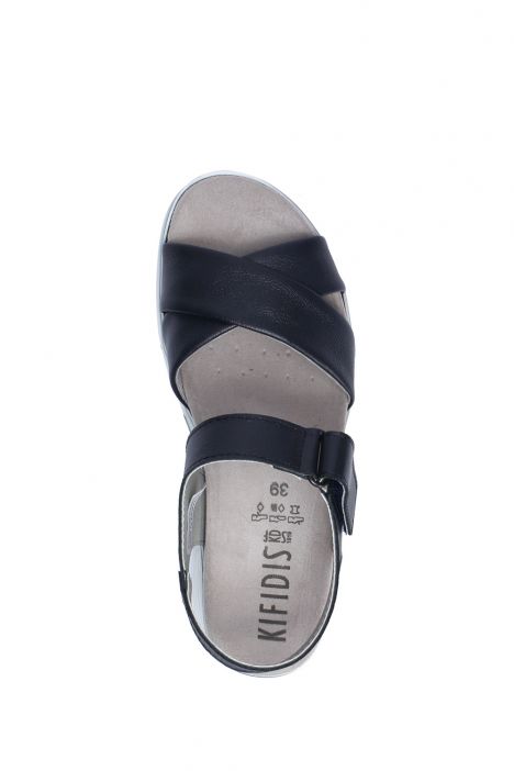 Sunny 03 Ac-Kifidis Kadın Sandalet 36-40 Navy Vegas 1282