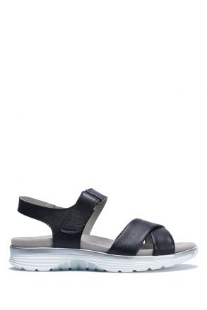 Sunny 03 Ac-Kifidis Kadın Sandalet 36-40 Navy Vegas 1282