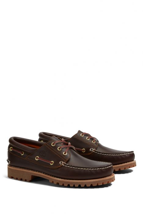 TB030003214 Timberland Authentics 3 Eye Classic Kahverengi Erkek Loafer 41-46 Kahverengi/Brown