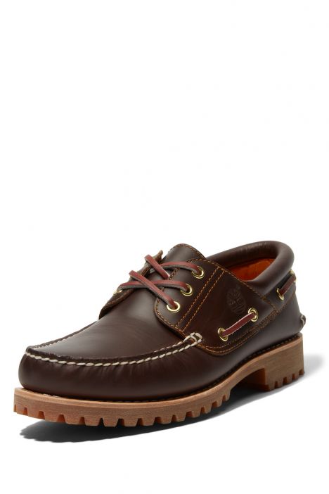 TB030003214 Timberland Authentics 3 Eye Classic Kahverengi Erkek Loafer 41-46 Kahverengi/Brown