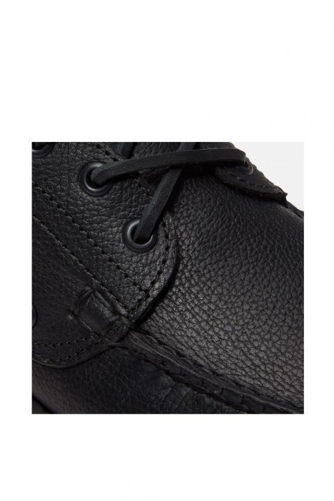 TB0A2PDQANI Timberland Authentics 3 Eye Classic Siyah Erkek Loafer 41-46 Siyah/All Over Black Full Grain