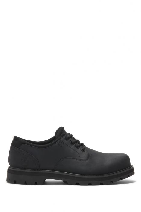 TB0A69T9W02 Timberland Britton Road Bağcıklı Siyah Erkek Su Geçirmez Ayakkabı 41-46 Siyah/Black Full Grain