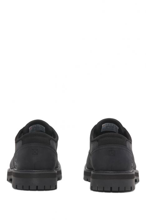 TB0A69T9W02 Timberland Britton Road Bağcıklı Siyah Erkek Su Geçirmez Ayakkabı 41-46 Siyah/Black Full Grain