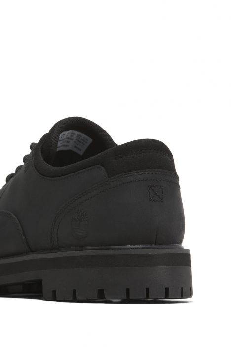 TB0A69T9W02 Timberland Britton Road Bağcıklı Siyah Erkek Su Geçirmez Ayakkabı 41-46 Siyah/Black Full Grain