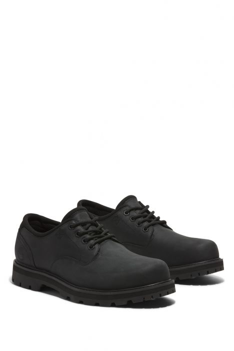 TB0A69T9W02 Timberland Britton Road Bağcıklı Siyah Erkek Su Geçirmez Ayakkabı 41-46 Siyah/Black Full Grain