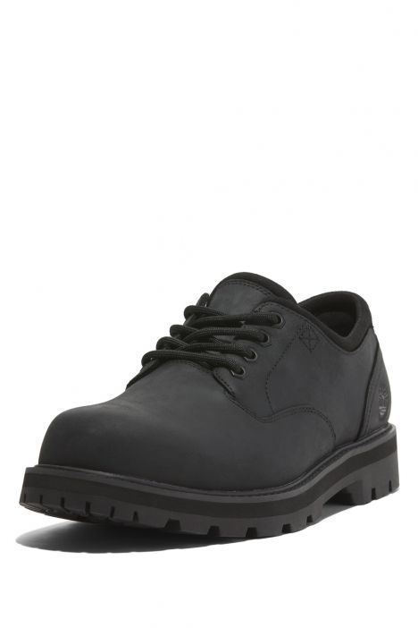 TB0A69T9W02 Timberland Britton Road Bağcıklı Siyah Erkek Su Geçirmez Ayakkabı 41-46 Siyah/Black Full Grain