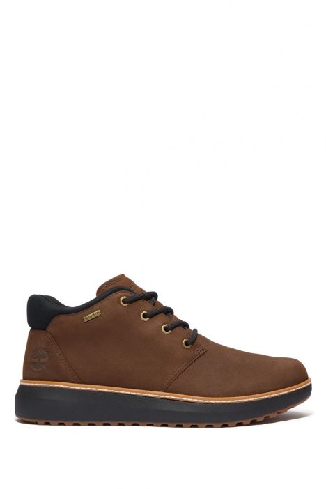 TB0A6A8NW07 Timberland Hudson Road Koyu Kahverengi Erkek Gore-Tex Bot 41-46 Koyu Kahverengi/Dark Brown Nubuck