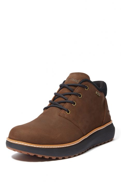 TB0A6A8NW07 Timberland Hudson Road Koyu Kahverengi Erkek Gore-Tex Bot 41-46 Koyu Kahverengi/Dark Brown Nubuck