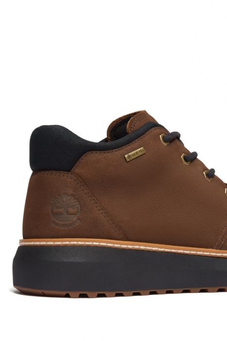 TB0A6A8NW07 Timberland Hudson Road Koyu Kahverengi Erkek Gore-Tex Bot 41-46 Koyu Kahverengi/Dark Brown Nubuck