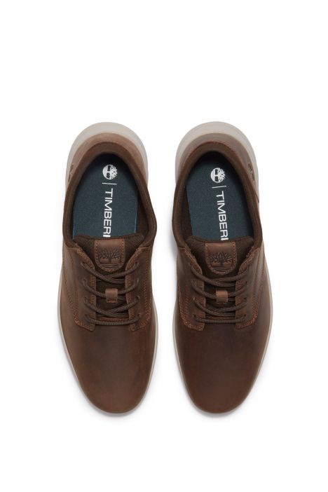 TB0A6C8EW01 Timberland Parker Street Koyu Kahverengi Erkek Ayakkabı 41-46 Koyu Kahverengi/Dark Brown Full Grain