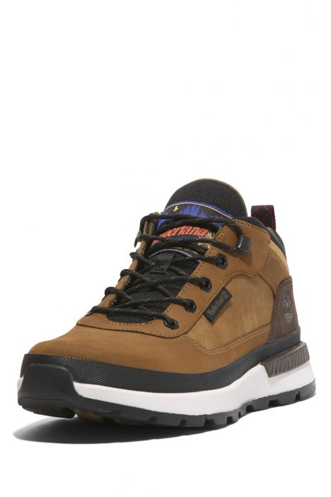 TB0A6DKNEM5 Timberland Field Trekker Trainer Kahverengi Erkek Sneaker 41-46 Kahverengi Nubuk/Medium Brown Nubuck