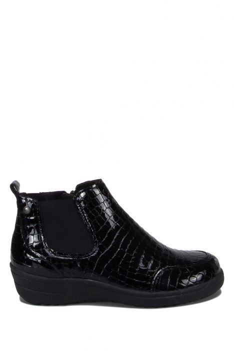 Teresa 129 Ac-Kifidis Kadın Bot 35-41 Siyah / Black - 958