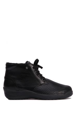 Teresa 130 Ac-Kifidis Anatomik Kadın Bot 36-40 Siyah - Black 2738/003