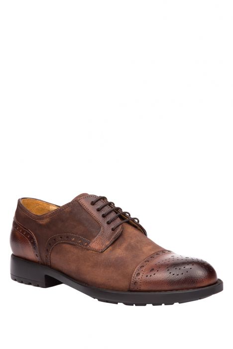 U81122 Kifidis Melluso Erkek Ayakkabı 39-46 BRANDY