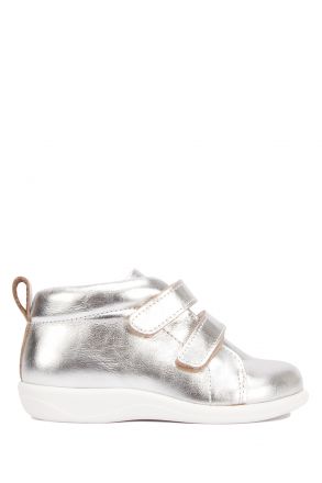 VK04 Kifidis-Kids Unisex Çocuk Deri Bot 21-30 Lame Deri