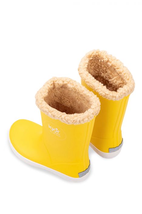 W10207 Splash Nautico Borreguito Yağmur Çizmesi 22-30 Sarı / Yellow