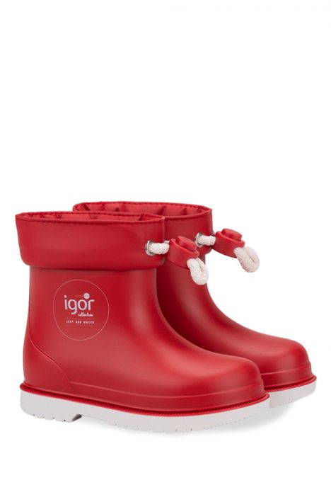 W10225 Bimbi Nautico Yağmur Çizmesi 20-26 Kırmızı / Rojo
