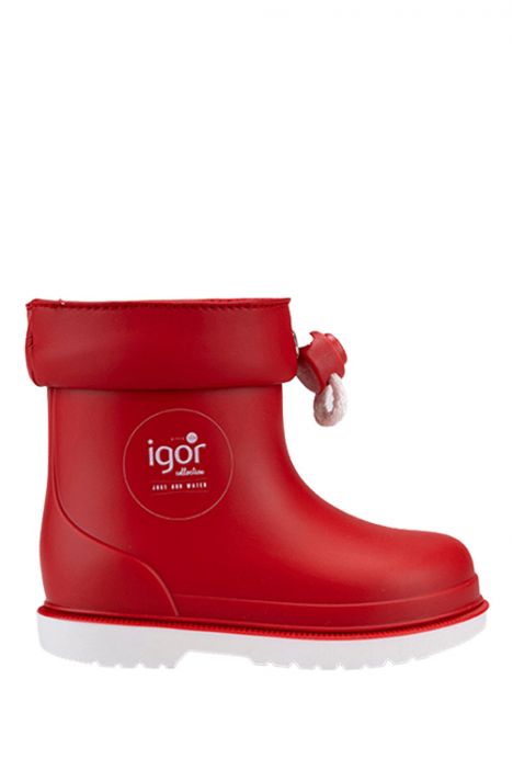 W10225 Bimbi Nautico Yağmur Çizmesi 20-26 Kırmızı / Rojo