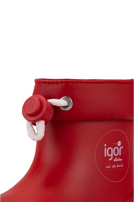W10225 Bimbi Nautico Yağmur Çizmesi 20-26 Kırmızı / Rojo