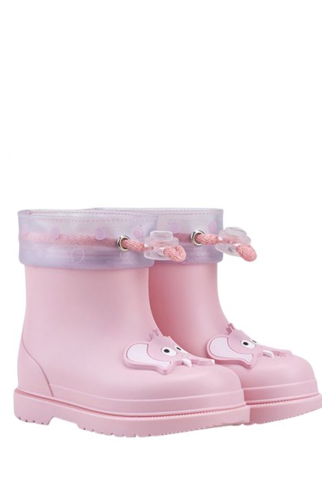 W10242 Bimbi Elefante Yağmur Çizmesi 22-28 Pembe/Rosa