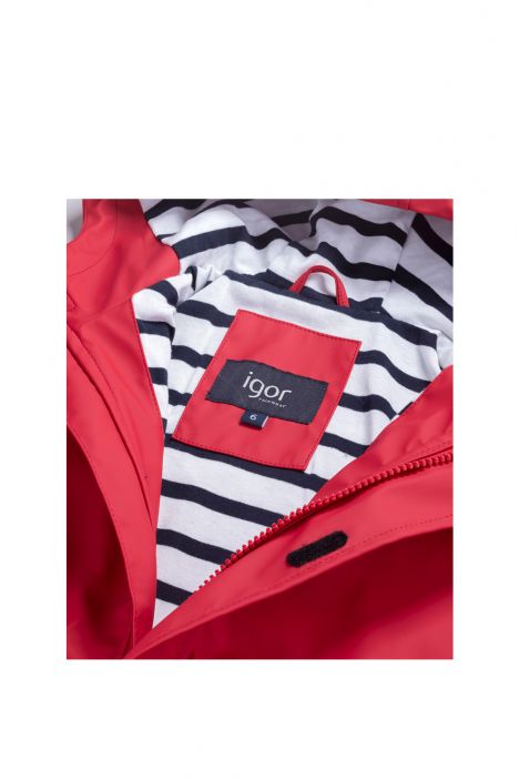 W10254 Igor Euri Unisex Çocuk Yağmurluk Kırmızı/005 Rojo