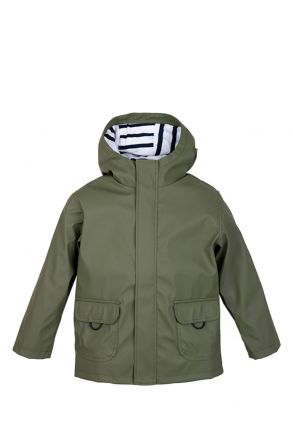 W10254 Igor Euri Unisex Çocuk Yağmurluk Haki/042 Kaki