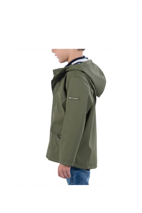 W10254 Igor Euri Unisex Çocuk Yağmurluk Haki/042 Kaki