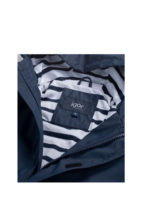 W10254 Igor Euri Unisex Çocuk Yağmurluk Lacivert/003 Marino
