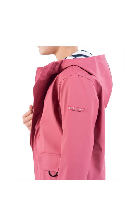 W10254 Igor Euri Unisex Çocuk Yağmurluk Frambuaz/133 Frambuesa