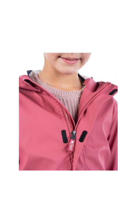 W10254 Igor Euri Unisex Çocuk Yağmurluk Frambuaz/133 Frambuesa