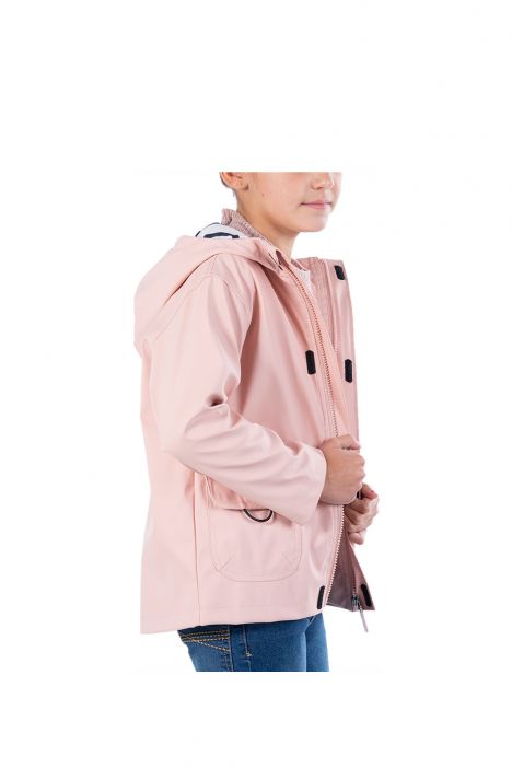 W10254 Igor Euri Unisex Çocuk Yağmurluk Pembe/197 Maquillaje