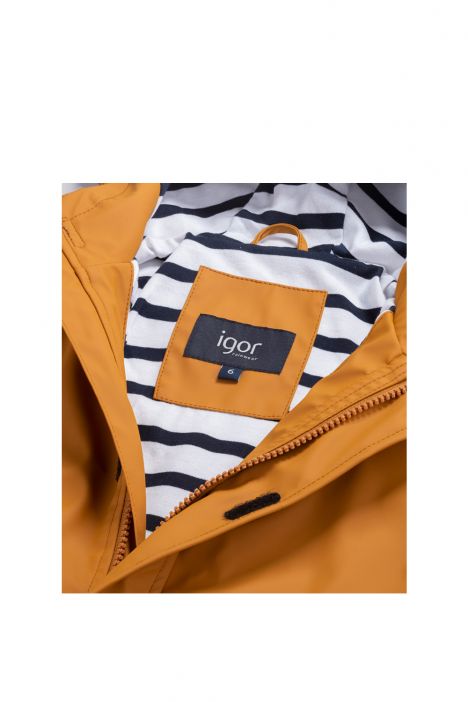 W10254 Igor Euri Unisex Çocuk Yağmurluk Karamel/215 Caramelo