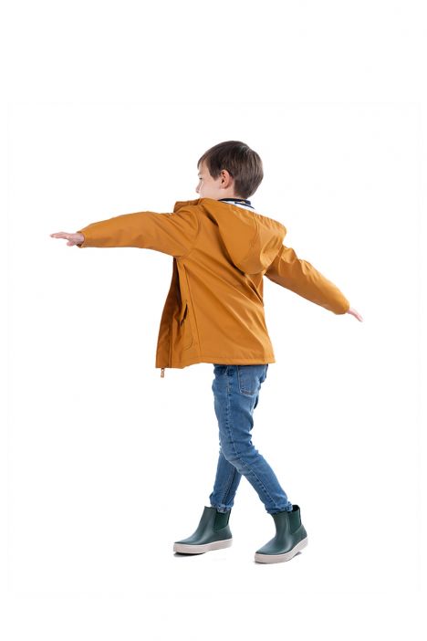 W10254 Igor Euri Unisex Çocuk Yağmurluk Karamel/215 Caramelo