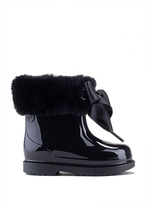 W10258 Igor Bimbi Soft Kız Çocuk Yağmur Çizmesi 23-28 Siyah/002 Negro