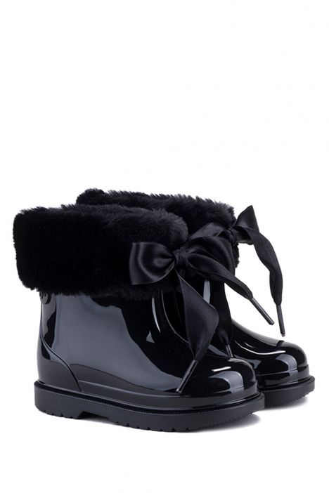 W10258 Igor Bimbi Soft Kız Çocuk Yağmur Çizmesi 23-28 Siyah/002 Negro