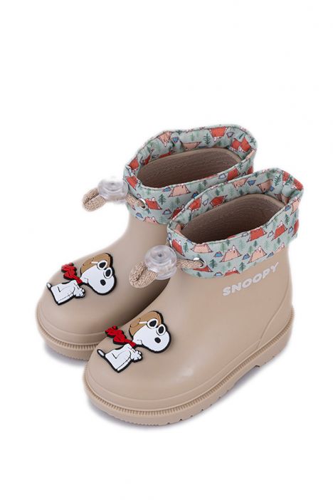 W10277 Igor Bimbi Snoopy Unisex Çocuk Yağmur Çizmesi 23-30 Bej/004 Beige
