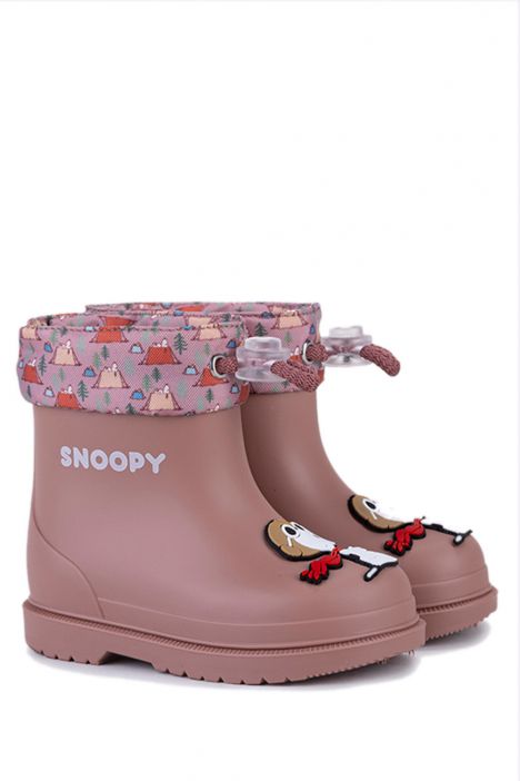 W10277 Igor Bimbi Snoopy Unisex Çocuk Yağmur Çizmesi 23-30 Pembe/010 Rosa