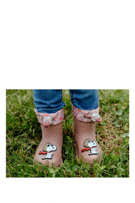 W10277 Igor Bimbi Snoopy Unisex Çocuk Yağmur Çizmesi 23-30 Pembe/010 Rosa