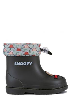 W10277 Igor Bimbi Snoopy Unisex Çocuk Yağmur Çizmesi 23-30 Haki/042 Kaki