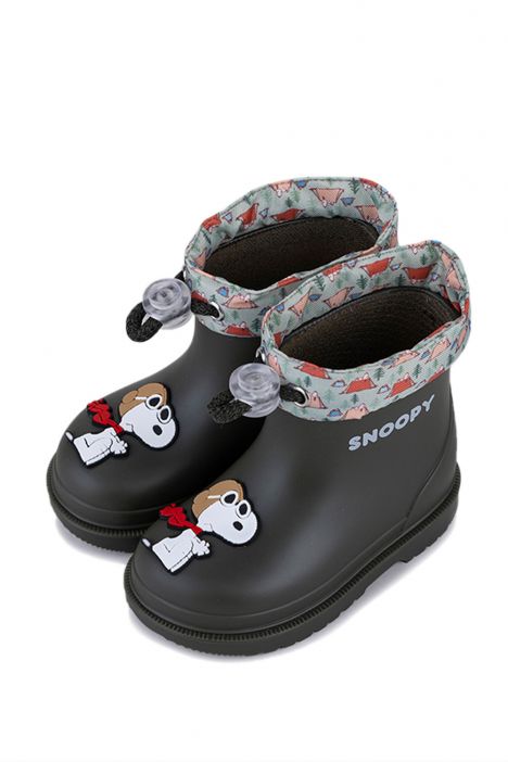 W10277 Igor Bimbi Snoopy Unisex Çocuk Yağmur Çizmesi 23-30 Haki/042 Kaki