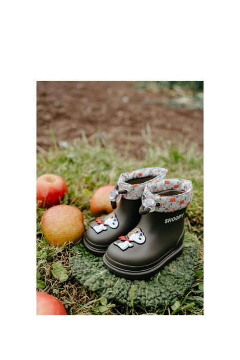 W10277 Igor Bimbi Snoopy Unisex Çocuk Yağmur Çizmesi 23-30 Haki/042 Kaki