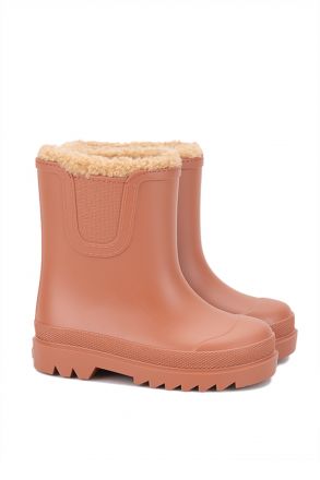 W10290 Igor Tokio Borreguito Unisex Çocuk Yağmur Çizmesi 24-34 Kiremit/043 Teja