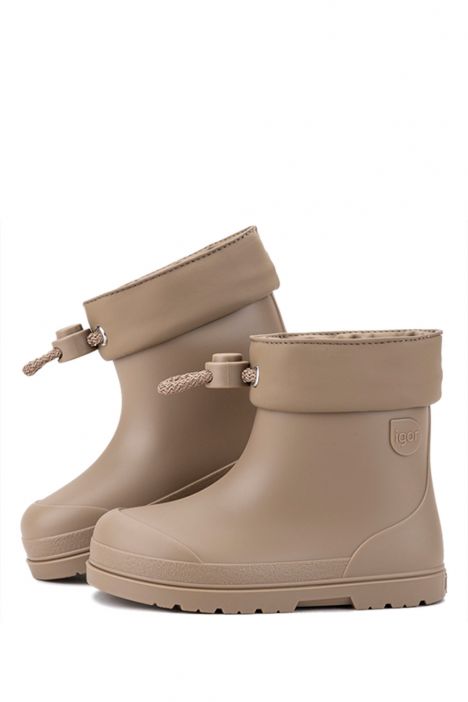 W10305 Igor Mendi Unisex Çocuk Yağmur Çizmesi 21-26 Beige/256 Elmwood