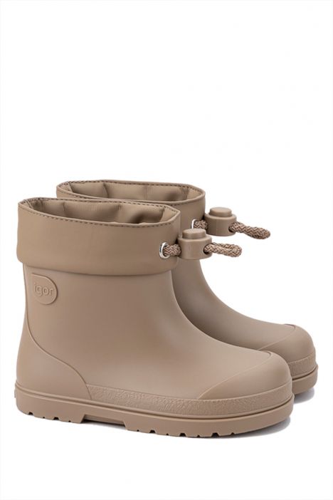 W10305 Igor Mendi Unisex Çocuk Yağmur Çizmesi 21-26 Beige/256 Elmwood