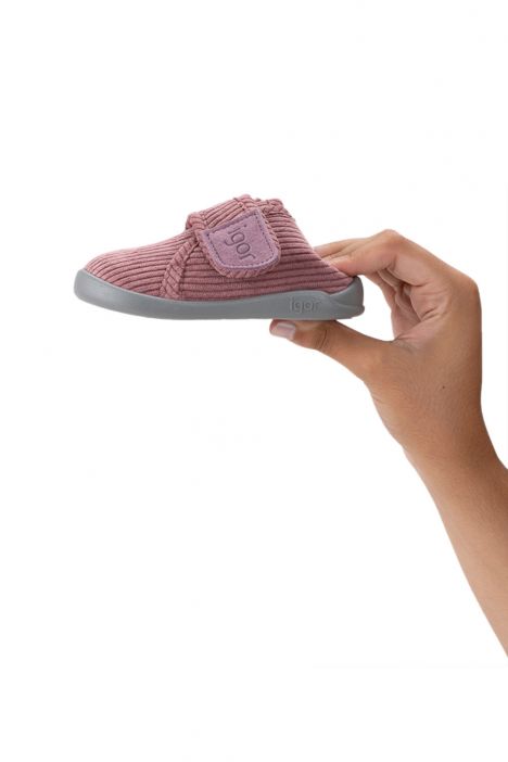 W10310 Igor Homie Pana Unisex Çocuk Panduf 20-25 Gül Kurusu-010 Rosa