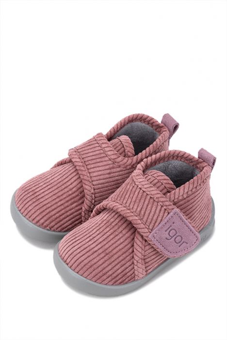 W10310 Igor Homie Pana Unisex Çocuk Panduf 20-25 Gül Kurusu-010 Rosa